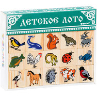 Лото "Животный мир", 48 штук,Томик