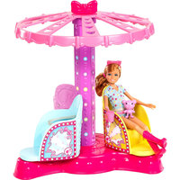 Аттракцион для сестер Барби и кукла Челси, Barbie Mattel