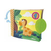 Игрушка-погремушка "Книжка 1 2 3", с креплением на коляску, Chicco