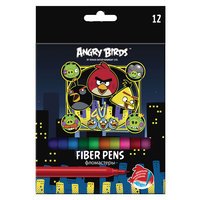 Фломастеры, 12 цветов, Angry Birds Limpopo