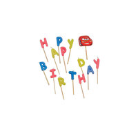 Свечи-буквы "Happy Birthday", Тачки Procos
