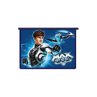 Пластиковая папка для тетрадей А5 на молнии, Max Steel Centrum