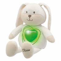 Мягкая игрушка "Зайчонок Sweetheart", со звуком, Chicco