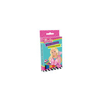 Восковые мелки "Barbie" 6 цветов Академия групп