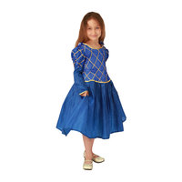 Карнавальный костюм для девочки "Принцесса" (синий цвет), Вестифика