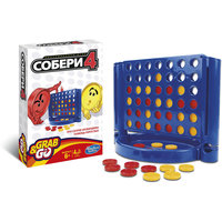 Дорожная игра "Собери 4", Hasbro