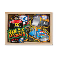 Магнитная игра "Автомобили", Melissa &amp; Doug