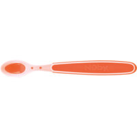 Термочувствительная ложечка Soft Sensitive Flex, Nuby, оранжевый