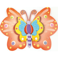 Декоративная наклейка "Оранжевая бабочка" 35,5*25 см Феникс Презент