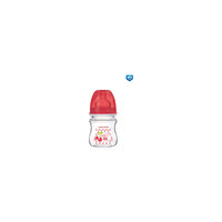 Антиколиковая бутылочка коллекция Фрукты, 120 мл, Canpol Babies, красный