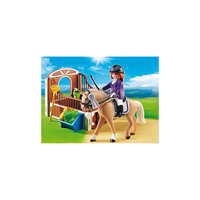 PLAYMOBIL 5520 Конный клуб: Лошадка для прогулок и загон Playmobil®