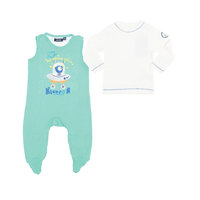 Комплект для мальчика: боди и футболка с длинным рукавом BLUE SEVEN