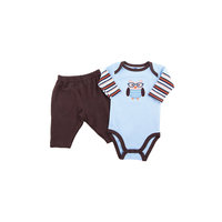 Комплект для мальчика: боди и штанишки для мальчика Hudson Baby