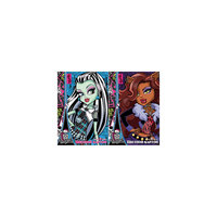 Картон цветной, 8 листов, 8 цветов, Monster High Академия групп