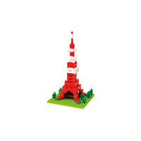 Телебашня Tokyo Tower, nanoblock -