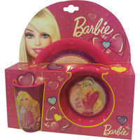 Фиолетовый набор посуды (3 предмета), Barbie -