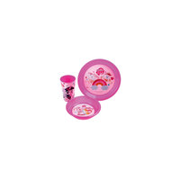 Розовый набор посуды (3 предмета), My little Pony -