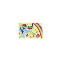 Желтая подставка для посуды, My little Pony -