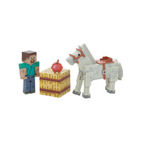 Фигурка 2 в 1 Стив, 8 см, Minecraft Jazwares