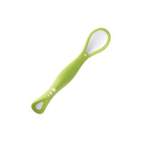 Ложка с гибкой ручкой BABY SPOON, Happy Baby, зеленый
