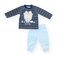 Комплект для мальчика: футболка с длинным рукавом и брюки BLUE SEVEN