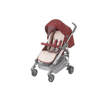 Прогулочная коляска Nicole, Happy Baby, бордовый