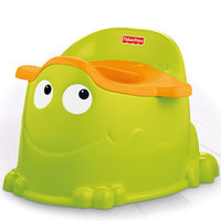 Горшок "Зеленый лягушонок", Fisher-price Mattel