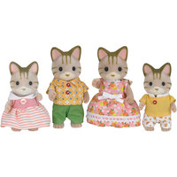Набор "Семья Полосатых Кошек", Sylvanian Families -