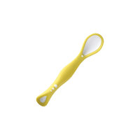 Ложка с гибкой ручкой BABY SPOON, Happy Baby, жёлтый