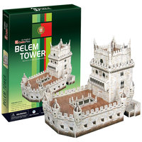 Пазл 3D "Башня Белен (Португалия)", 46 деталей, CubicFun