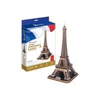 Пазл 3D "Эйфелева Башня (Франция)", 82 детали, CubicFun