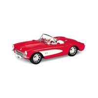Модель винтажной машины 1:34-39 Chevrolet Corvette 1957, Welly