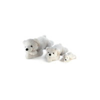 AURORA Мягкая игрушка Медведь (белый), 100 см