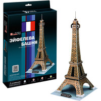 Пазл 3D "Эйфелева Башня (Париж)", 35 деталей, CubicFun