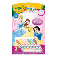 Раскраска по номерам "Принцессы", Crayola