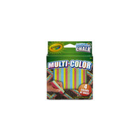 Мел для асфальта многоцветный, 5 цв., Crayola