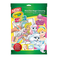 Раскраска с фломастерами Color Wonder, Принцессы Дисней Crayola