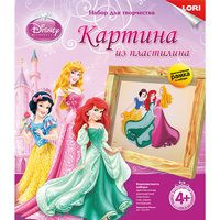 Картина из пластилина "Принцессы Disney", LORI
