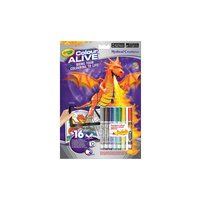 Интерактивная раскраска Colour Alive "Драконы", Crayola