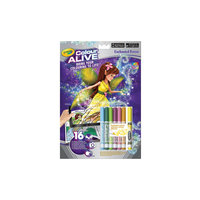 Интерактивная раскраска Colour Alive "Заколдованный сад", Crayola