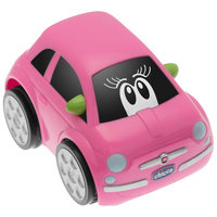 Машинка TURBO TOUCH FIAT 500 PINK, Chicco