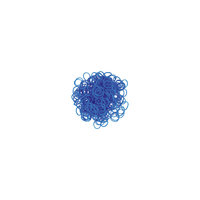 Резиночки голубой неон(12 с-клипс+300 резиночек), Rainbow Loom