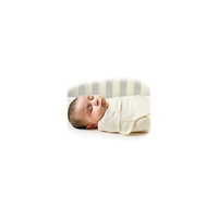 Конверт для пеленания на липучке, SWADDLEME® ORGANIC, р-р S/M, кремовый Summer Infant