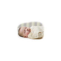 Конверт для пеленания на липучке, SWADDLEME® ORGANIC, р-р S/M, кремовый в точку Summer Infant