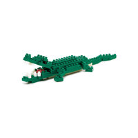 Крокодил, nanoblock -