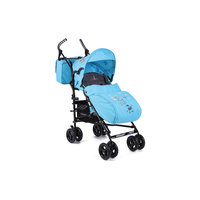 Коляска-трость S-3800 Lux, Leader kids, бирюзовый/серый