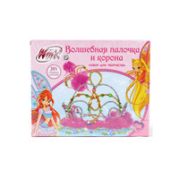 Набор для творчества "Волшебная палочка, корона, ожерелье и браслет", Winx Club Умка