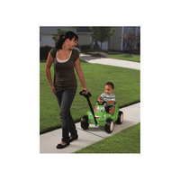 Игрушка-каталка зеленая, с ручкой, Little Tikes