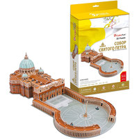 Пазл 3D "Собор Святого Петра (Ватикан, Италия)", 144 детали, CubicFun