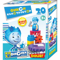 Конструктор "Нолик", Фиксики, 20 деталей, Bauer